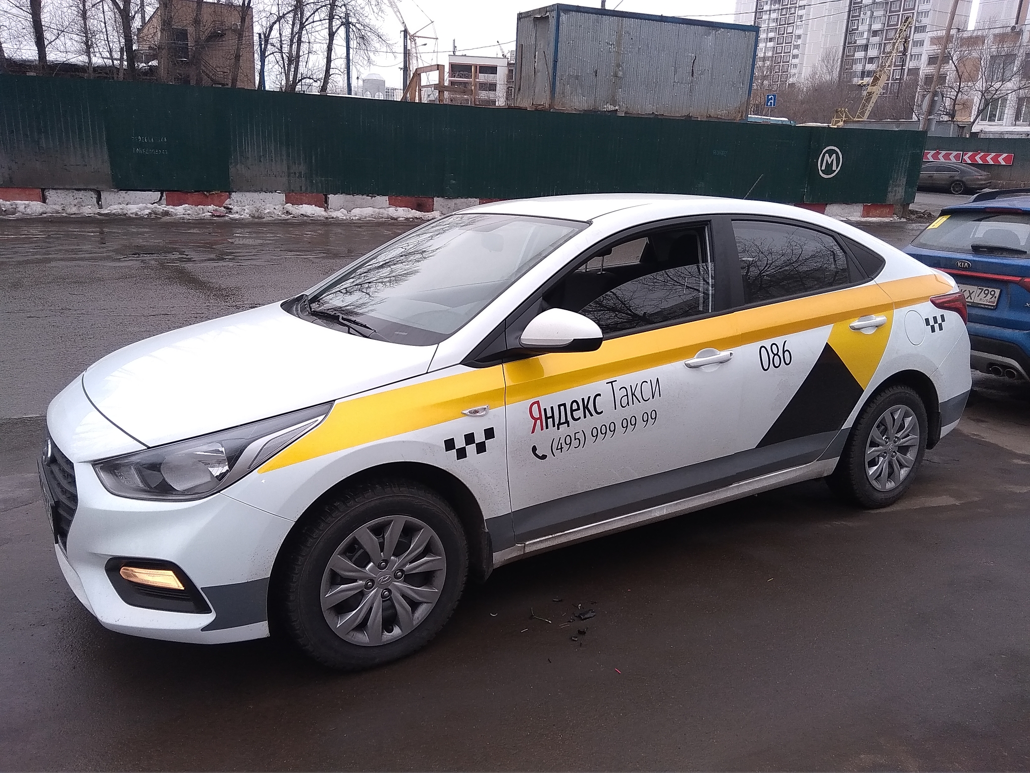 Автомобиль из парка клиента, сдающего машины в аренду